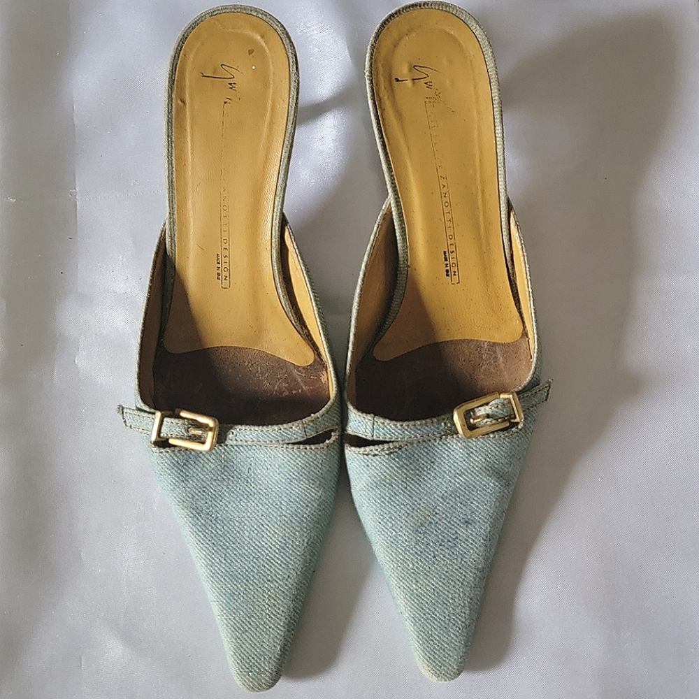 Guiseppe  Zanotti denim slides